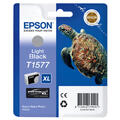 Epson T1577 Light Black Lyst svart blekk for Epson R3000
